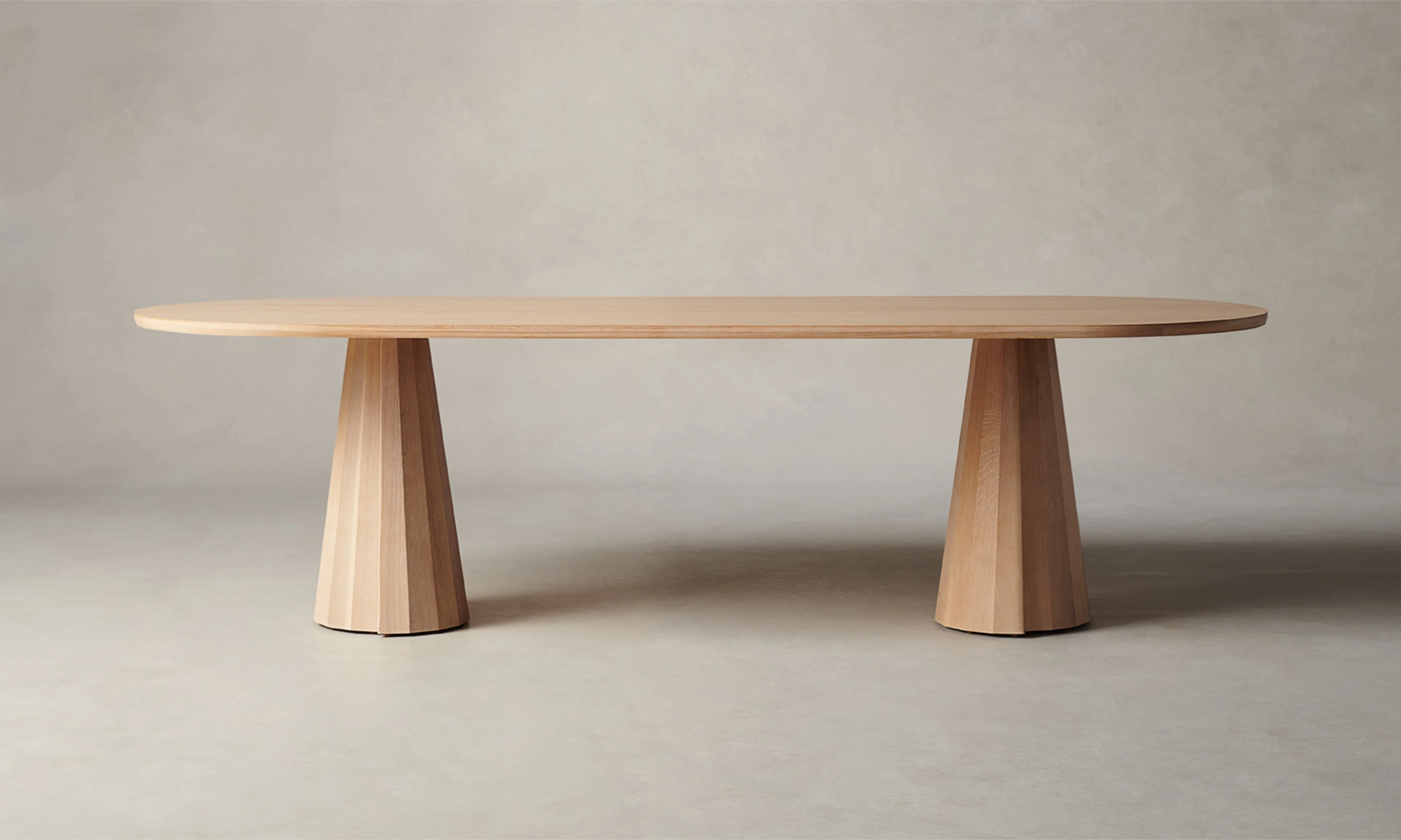Mesa de jantar Oval Finnley Oak