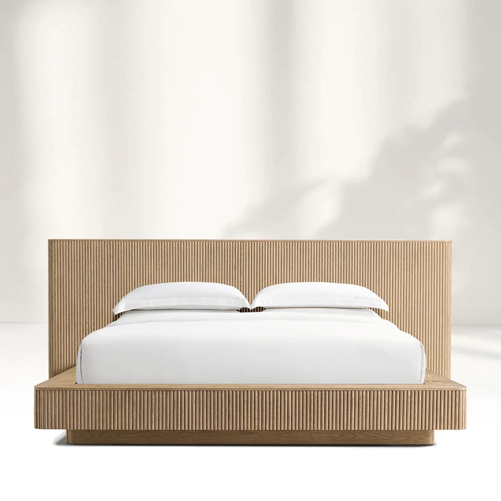 Cama natural contemporânea