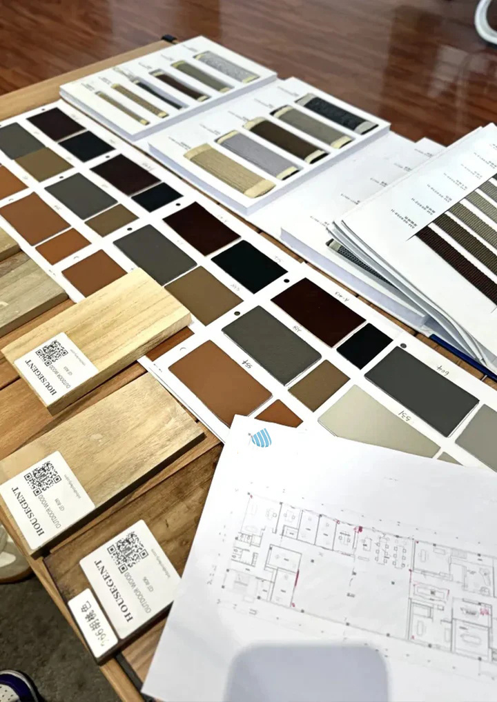 Madeira natural selecionada