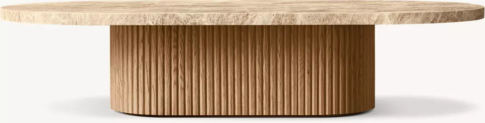 Mesa de café para pedestal