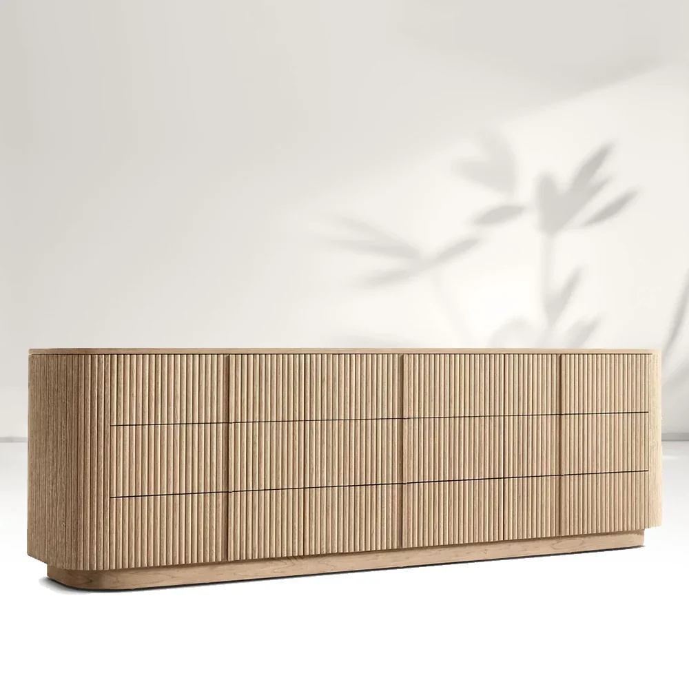 Cômoda moderna de 9 puxadores