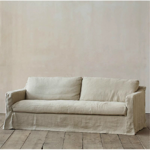 Sofá de tecido removível e lavável