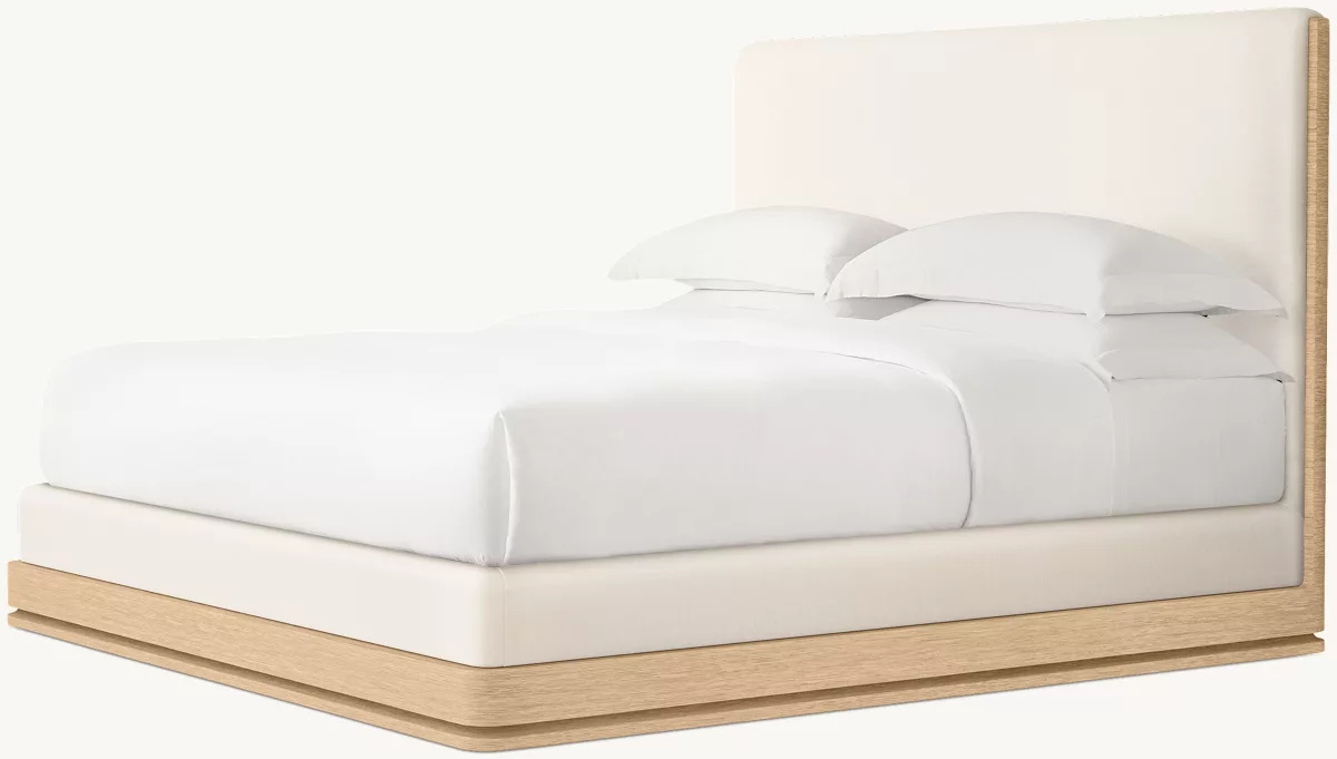 Painel de tecido Cama de casal