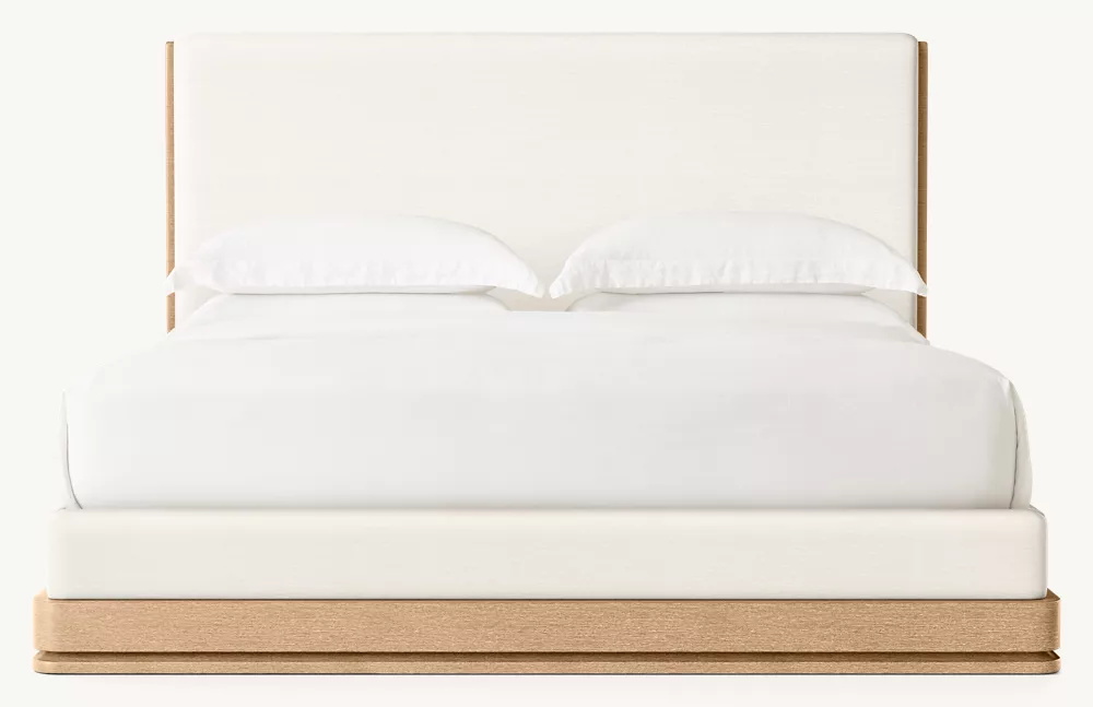 Painel de tecido Cama de casal