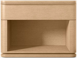 Mesa de cabeceira simples de madeira simples de madeira