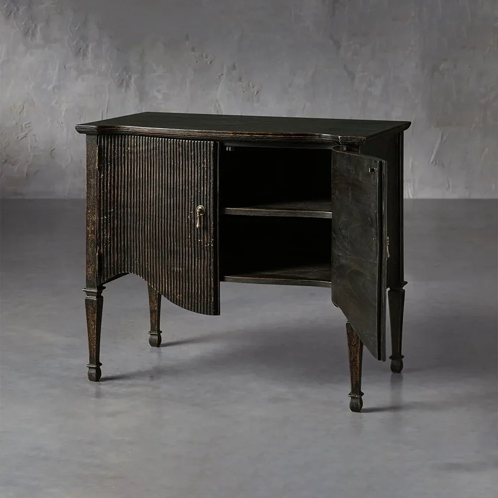 Armário de armazenamento em forma de arco