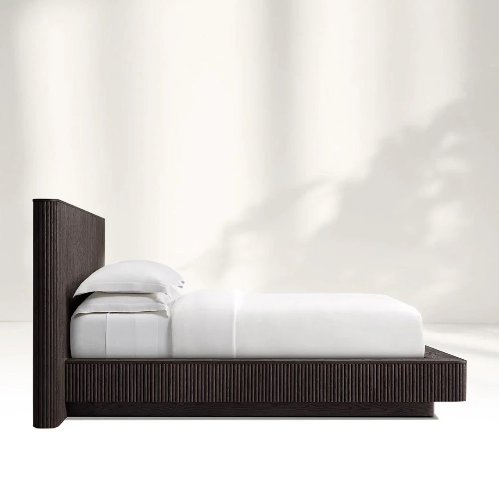 Cama natural contemporânea