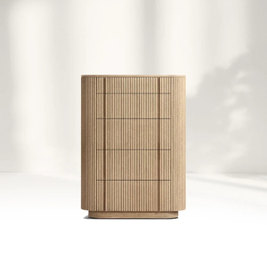 Armário moderno cômoda estreita de 5 puxadores