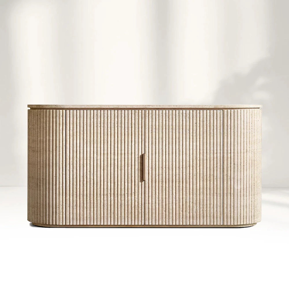 Pedra 2 e 4 portas Aparador