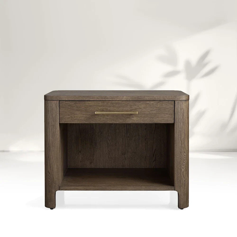 Mesa de cabeceira simples - de gaveta simples