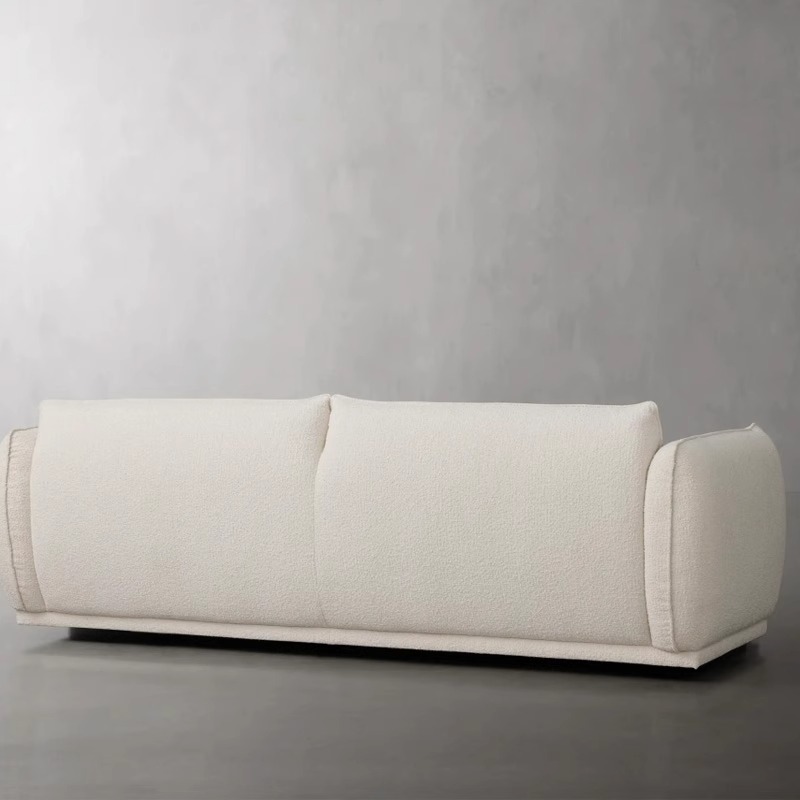 Sofá de tecido de linho