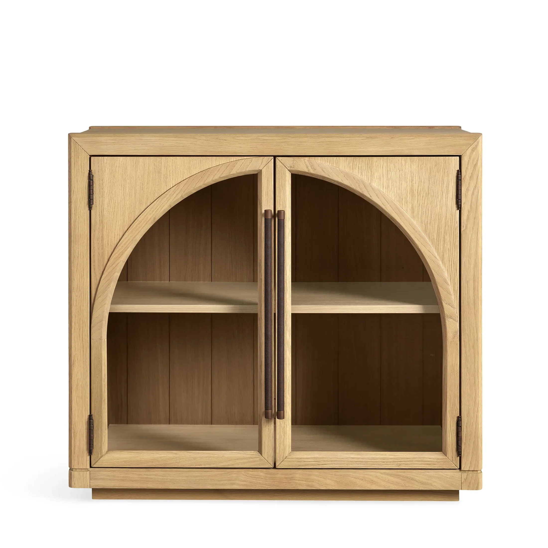 Vidro preto baixo - perfil - armário frontal