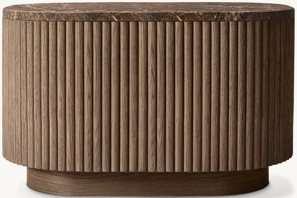 Mesa lateral do retângulo de pedra