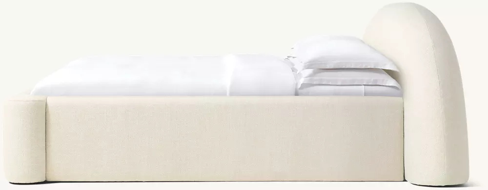 Cama do painel de tecido