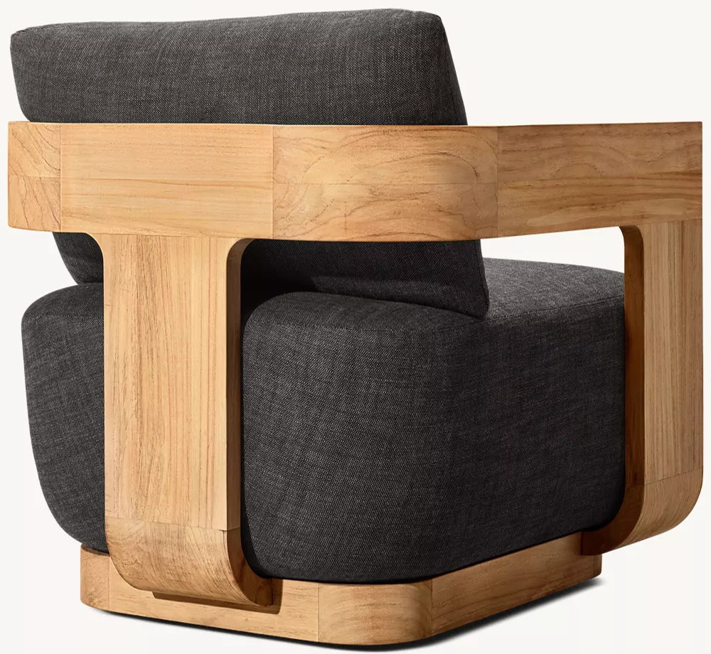 Cadeira individual para exterior