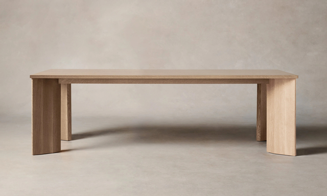 Mesa de jantar retangular de Oak Finnley