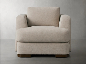 Sofá casual de tecido