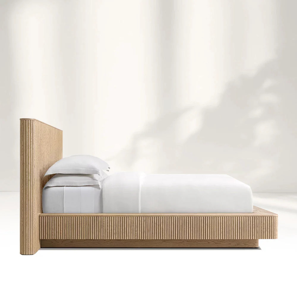 Cama natural contemporânea
