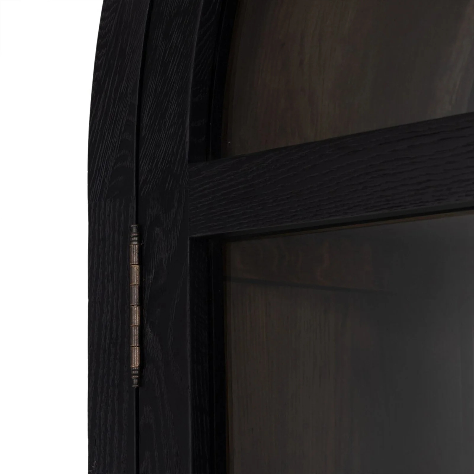 Oak Arch - Top Glass - Bookcase Door