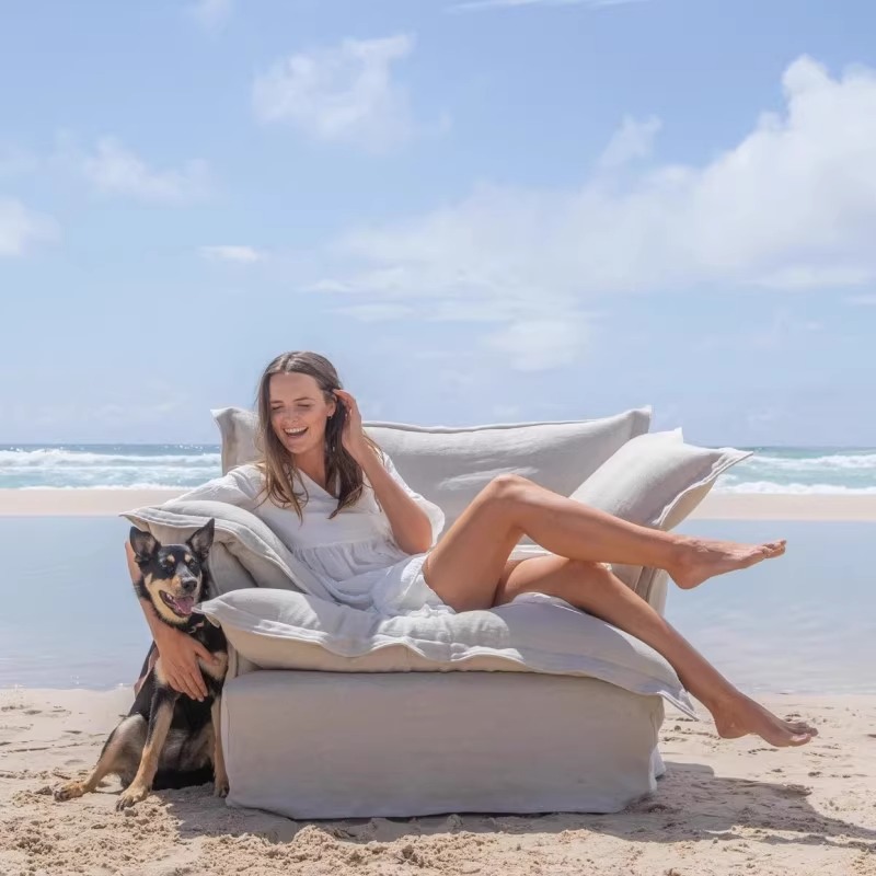 Sof&aacute; de tecido