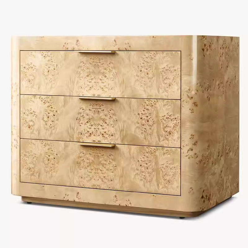 Mesa de cabeceira da casca de árvore rural americana