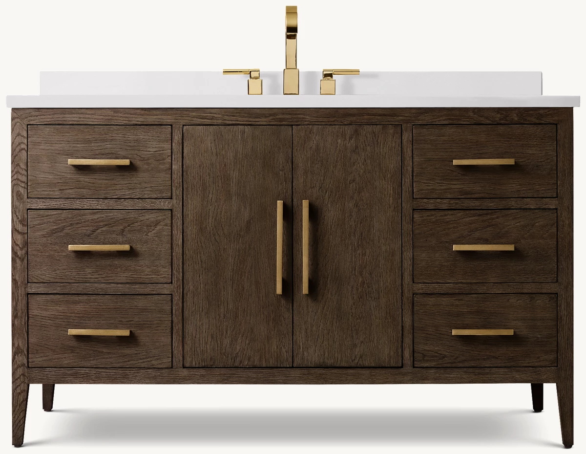 Vanidade extra de largura