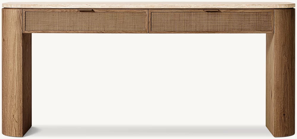  Tabela de console com gavetas