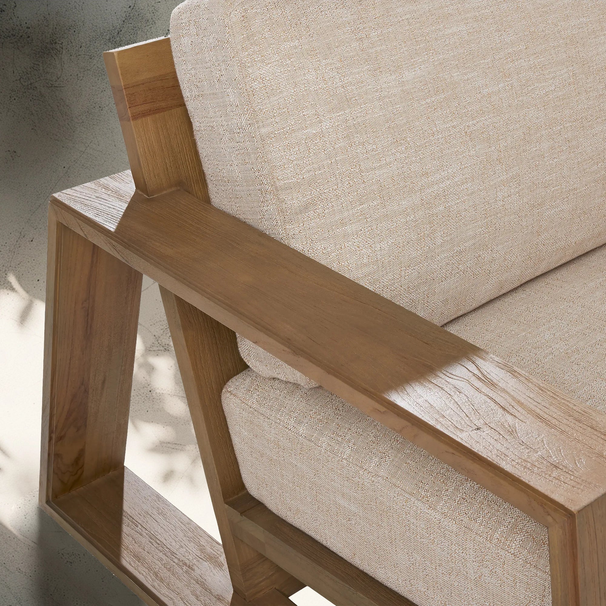 Sofá ao ar livre em corça