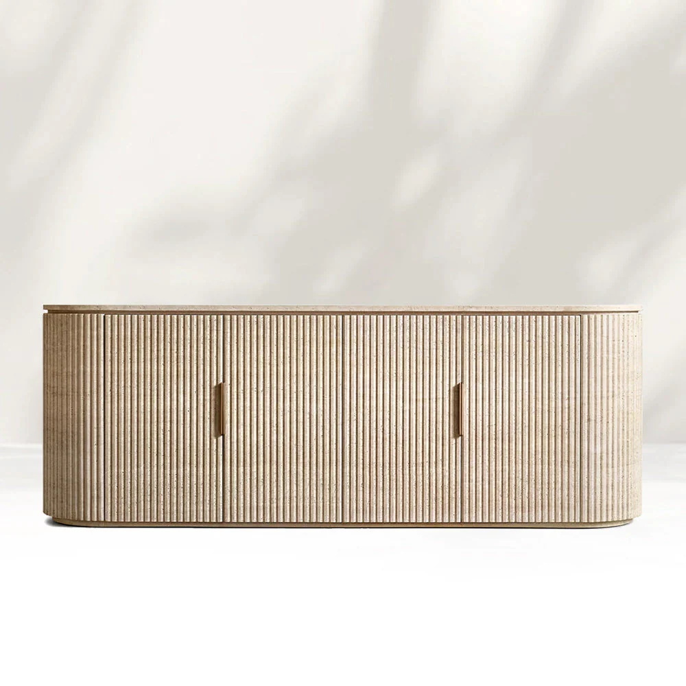 Pedra 2 e 4 portas Aparador