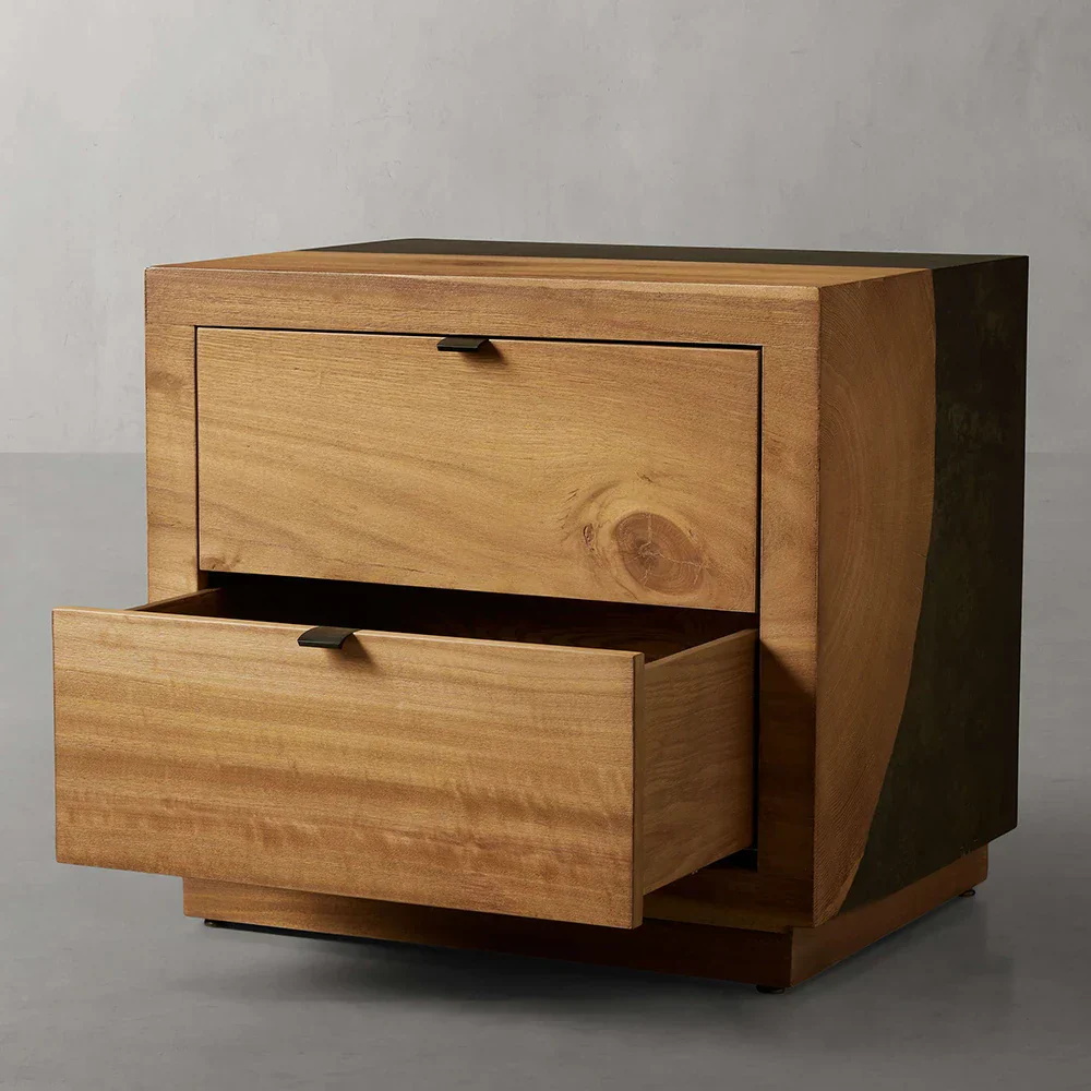 Gabinete gêmeo - Gabinete de cabeceira moderna da gaveta