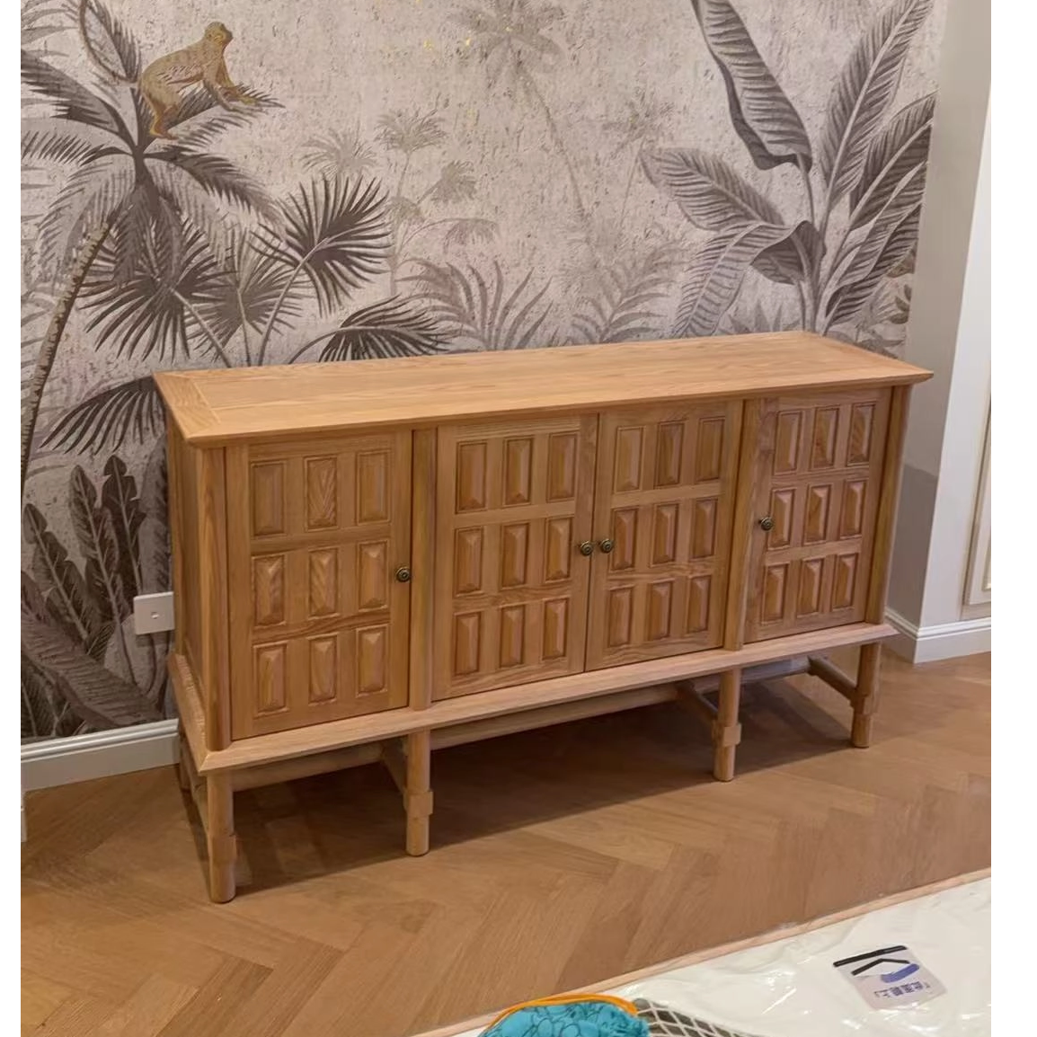 Oak - gabinete de madeira maciça de charme 