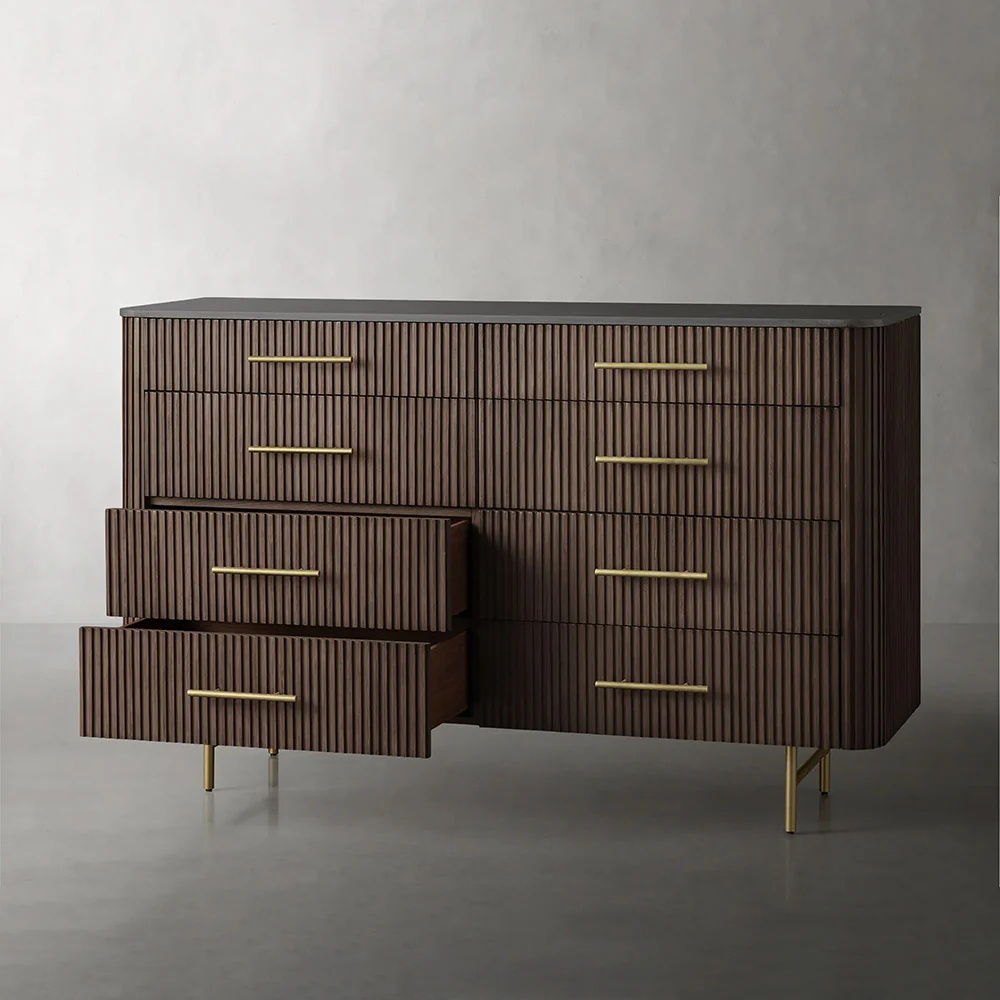Dresser/gaveta marrom