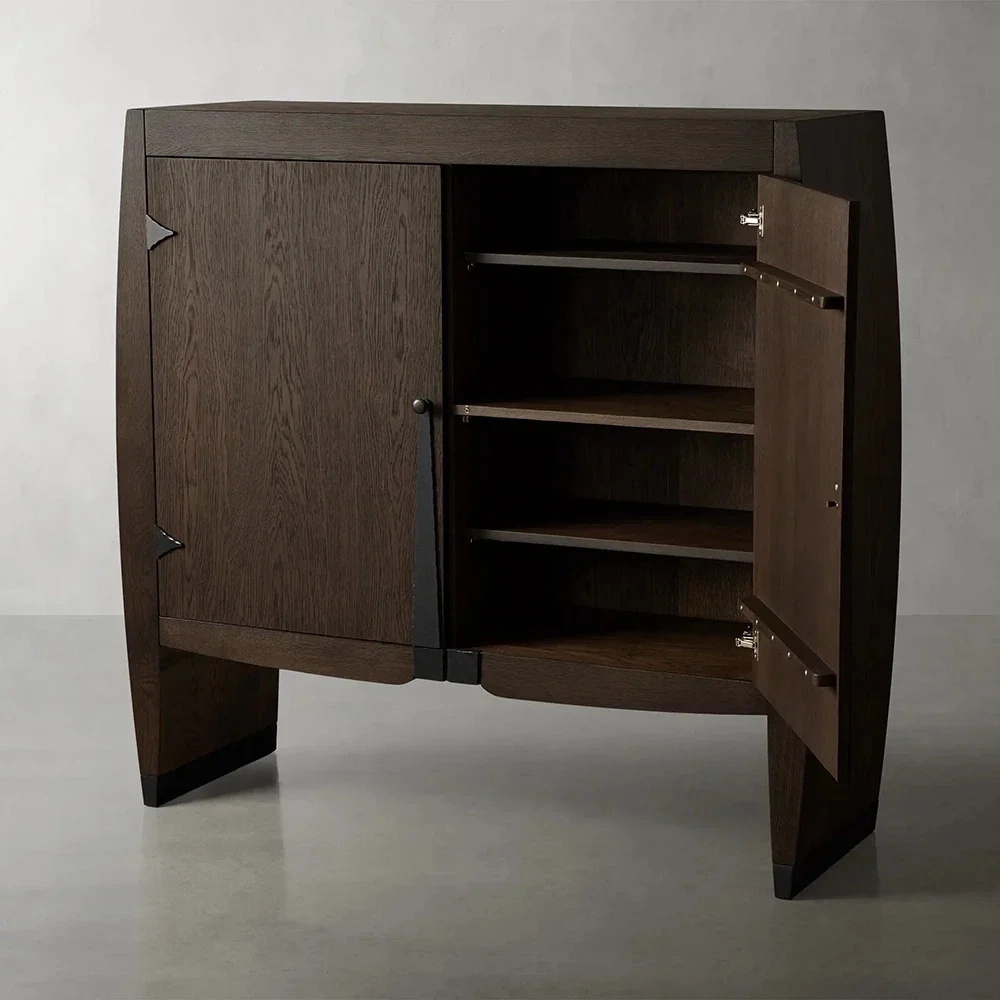 Oak Artistic - Gabinete de acento de acabamento