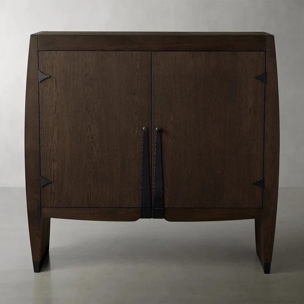 Oak Artistic - Gabinete de acento de acabamento