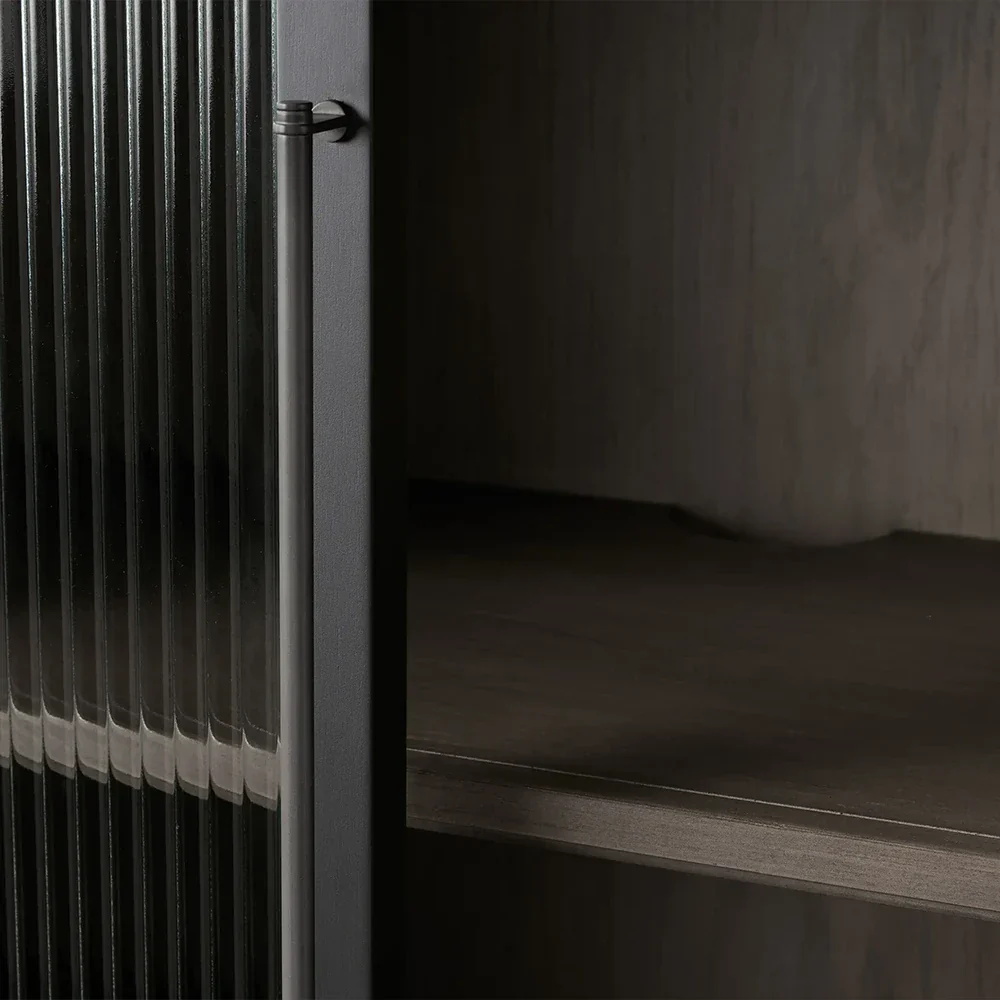 Vidro particionado - Gabinete alto da porta