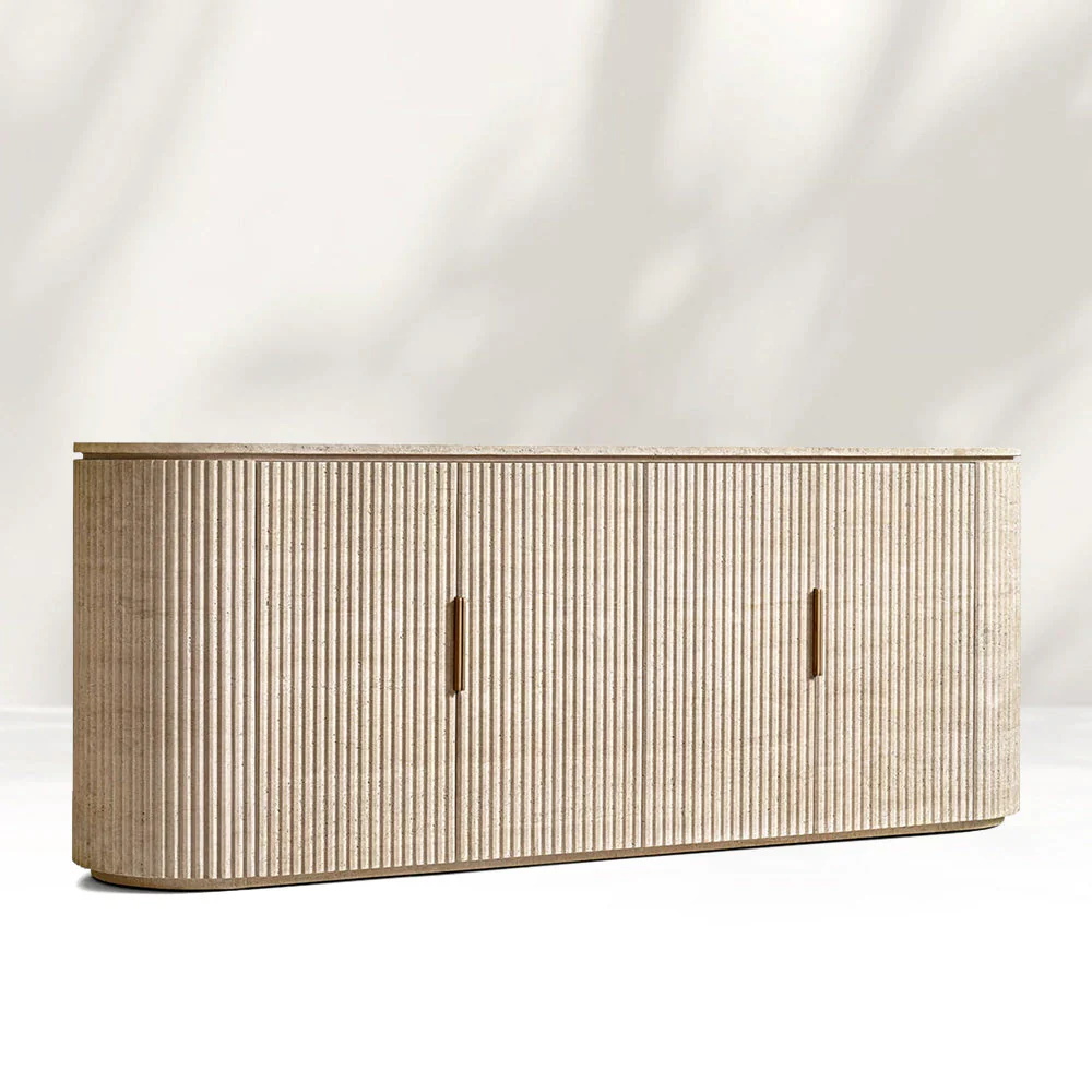 Pedra 2 e 4 portas Aparador