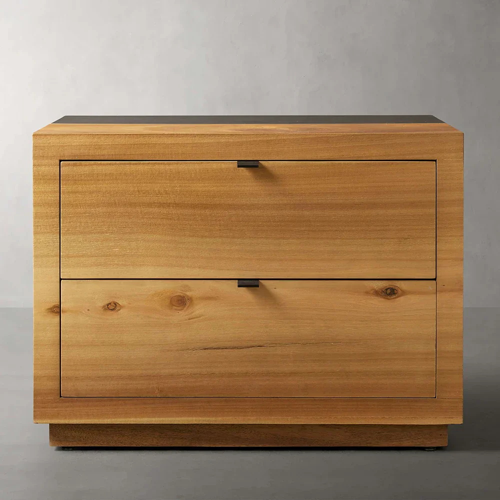 Gabinete gêmeo - Gabinete de cabeceira moderna da gaveta