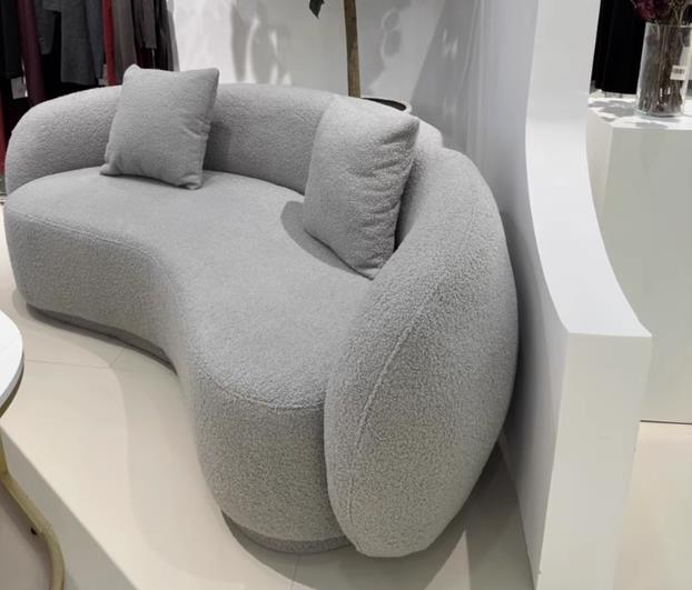 Sofá de sala de estar simples e simples nórdico