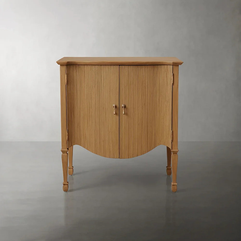 Armário de armazenamento em forma de arco