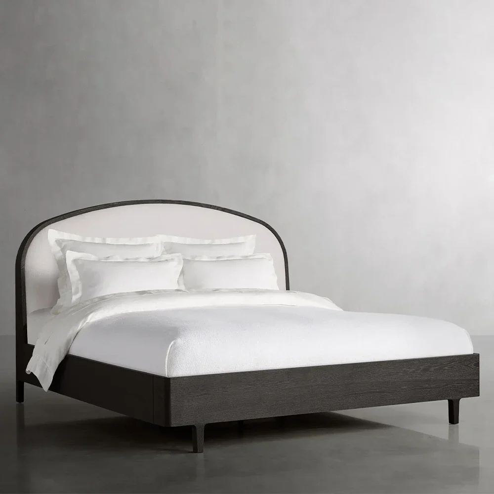 Modern Two - Tone Tofolstered Bed