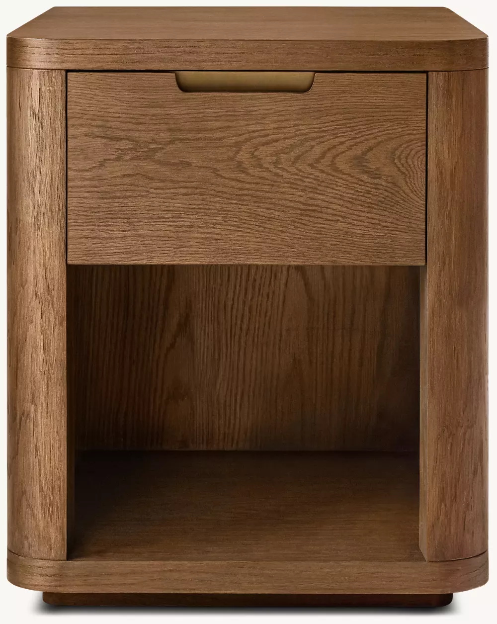 Solid Wood abriu a mesa de cabeceira 