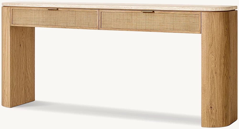  Tabela de console com gavetas