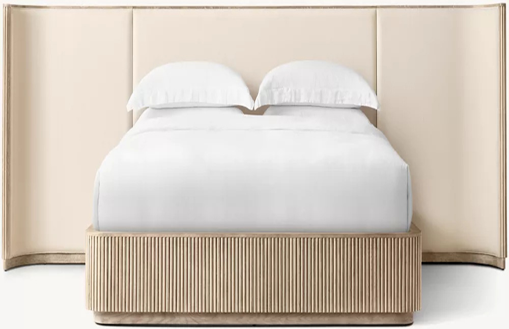 Cama de madeira s&oacute;lida