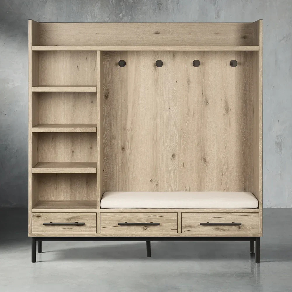 Gabinete de rack de casaco de entrada