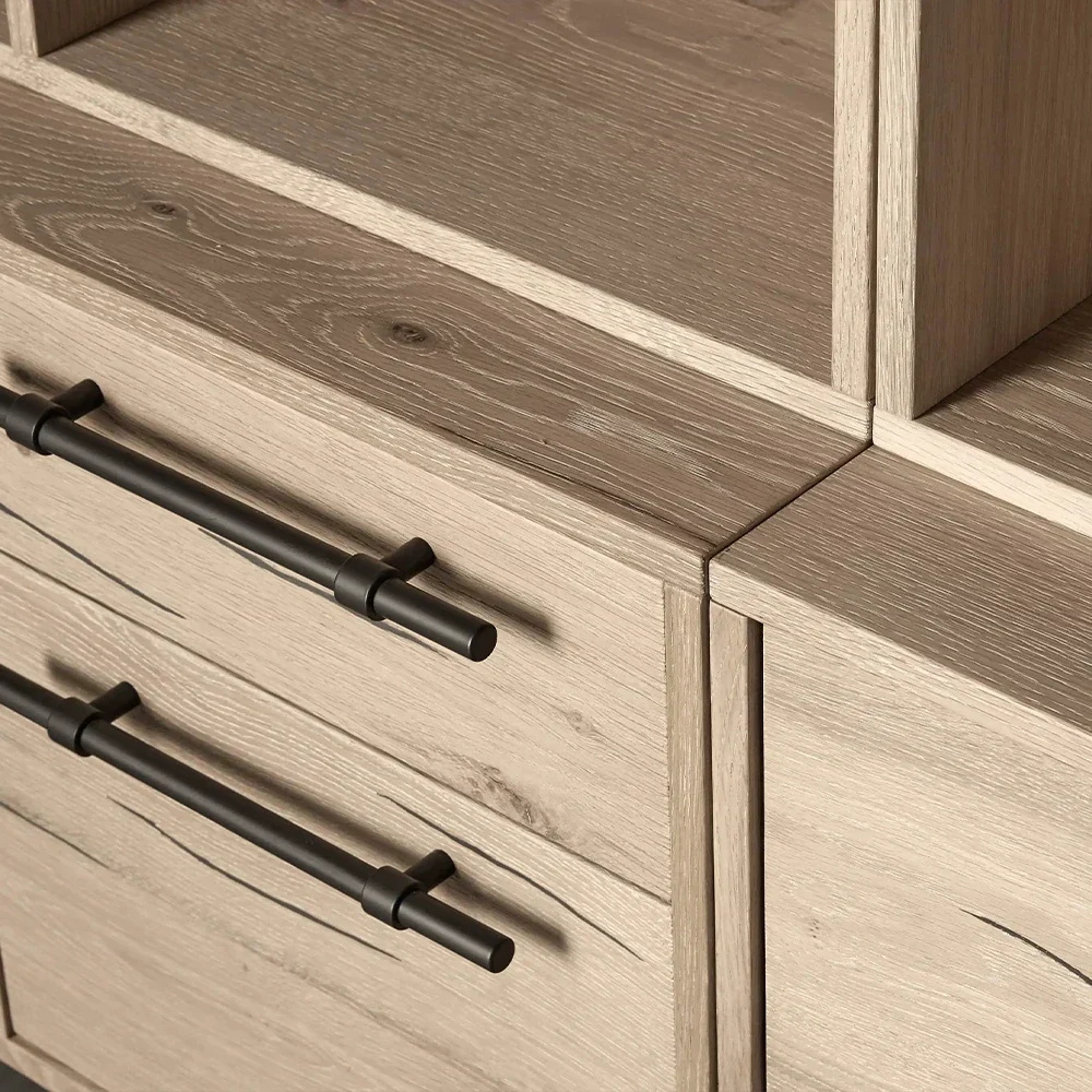 Arquivo de estante tripla modular