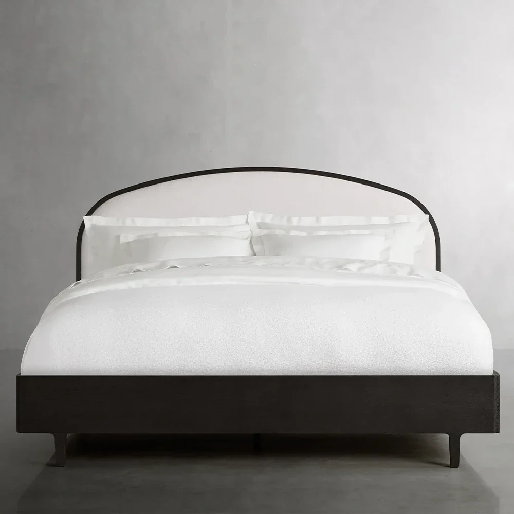 Modern Two - Tone Tofolstered Bed