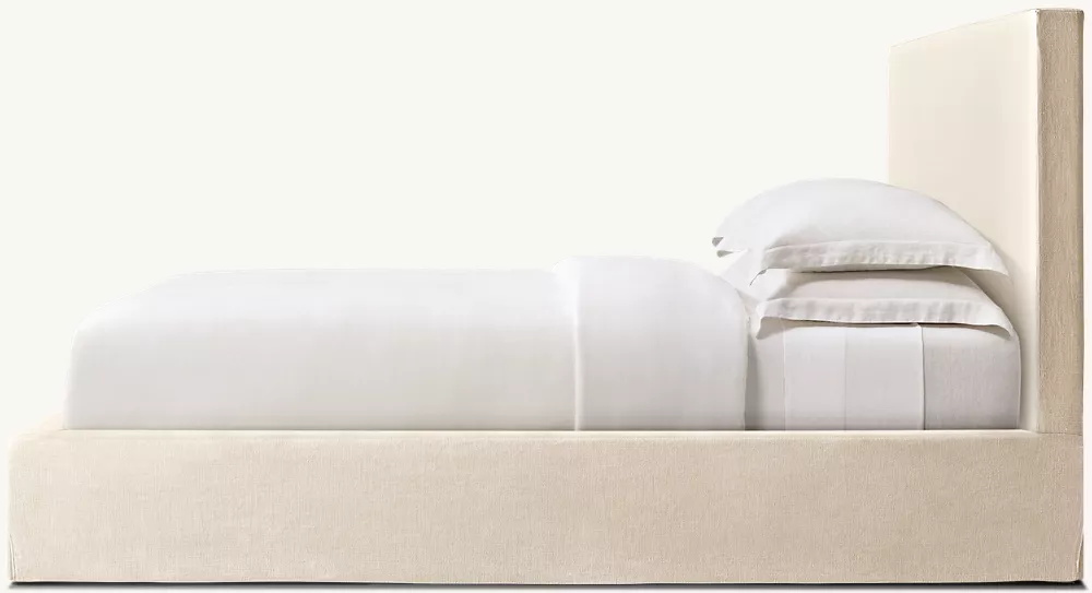  Cama de painel de tecido com cobertura escorregadia