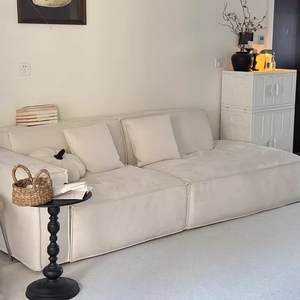 Sofá de tecido francês Winnie