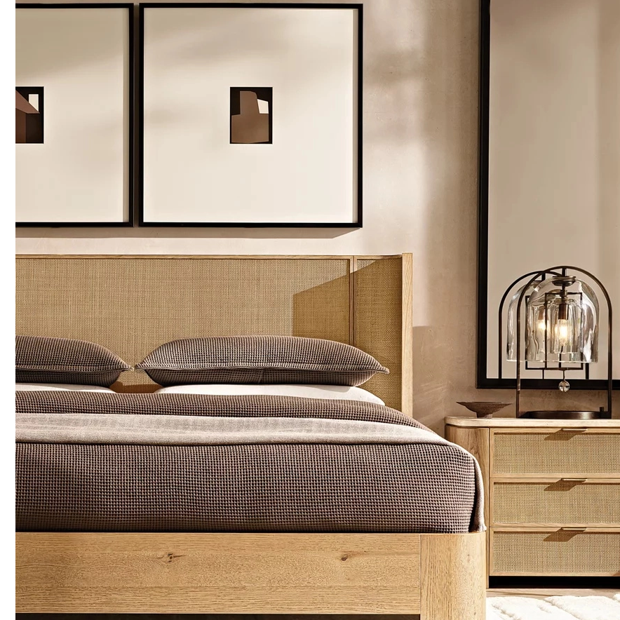 Cama de madeira de madeira sólida: encontre a beleza do sono que combina a natureza e o artesanato