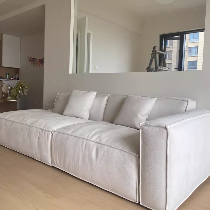 Sofá de tecido francês Winnie